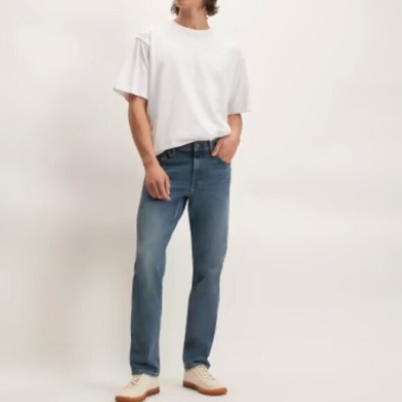 Everlane/Uniform The Slim 4-Way Stretch Organic Jean 29x30 Vintage Tint 280G - Picture 2 of 10